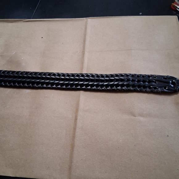 Docker's Men's Genuine Black Leather 34" Belt - Picture 8 of 9